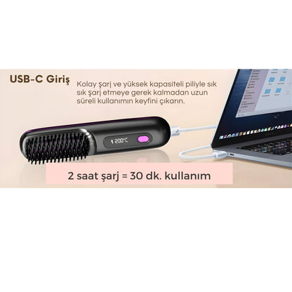 GoBrush Pro: Taşınabilir Saç Düzleştirici