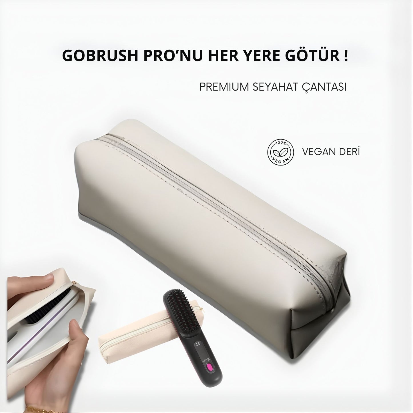 GoBrush Pro: Taşınabilir Saç Düzleştirici
