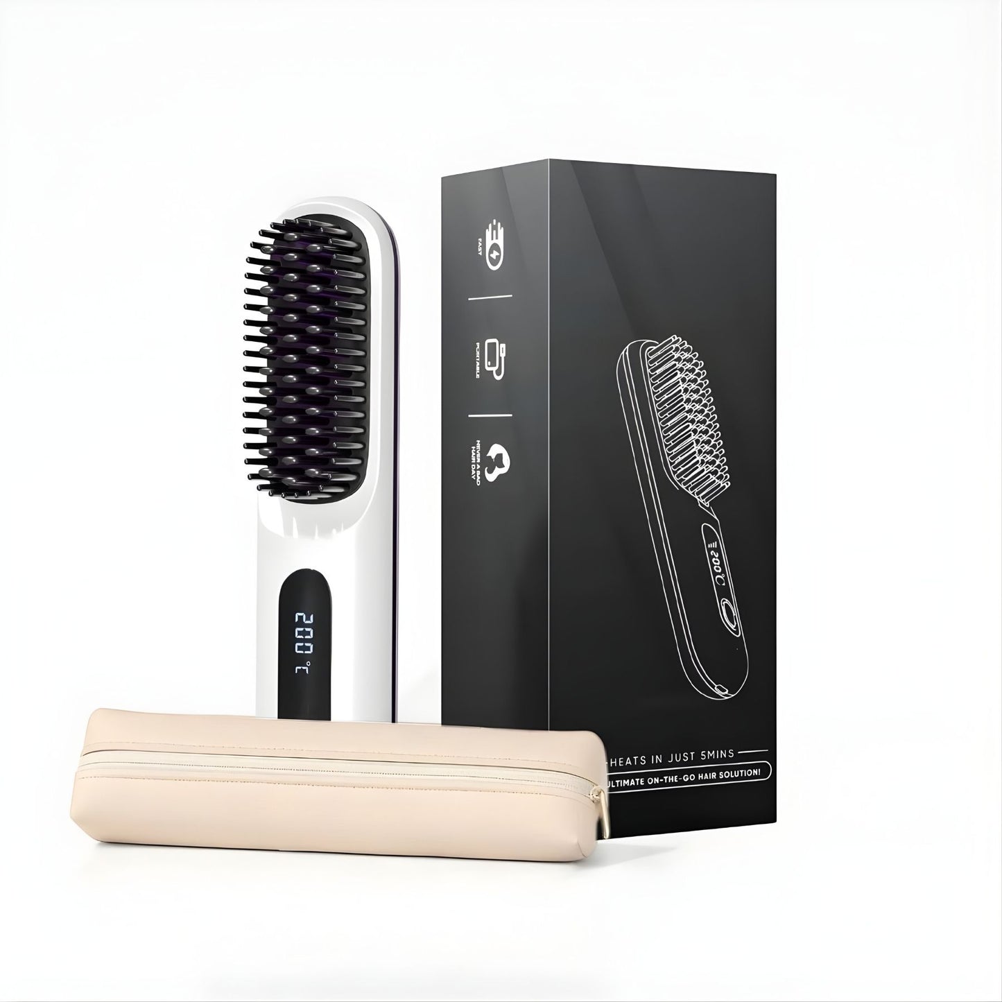 GoBrush Pro: Taşınabilir Saç Düzleştirici